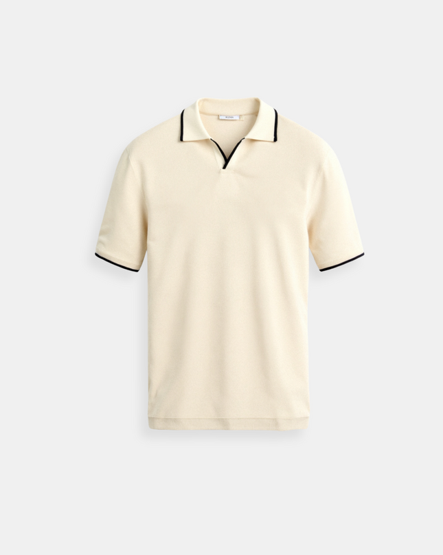 Men’s Contrast Trim Polo Shirt