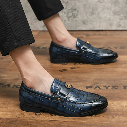 Men’s Croc Strap Loafers