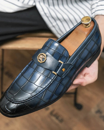 Men’s Croc Strap Loafers