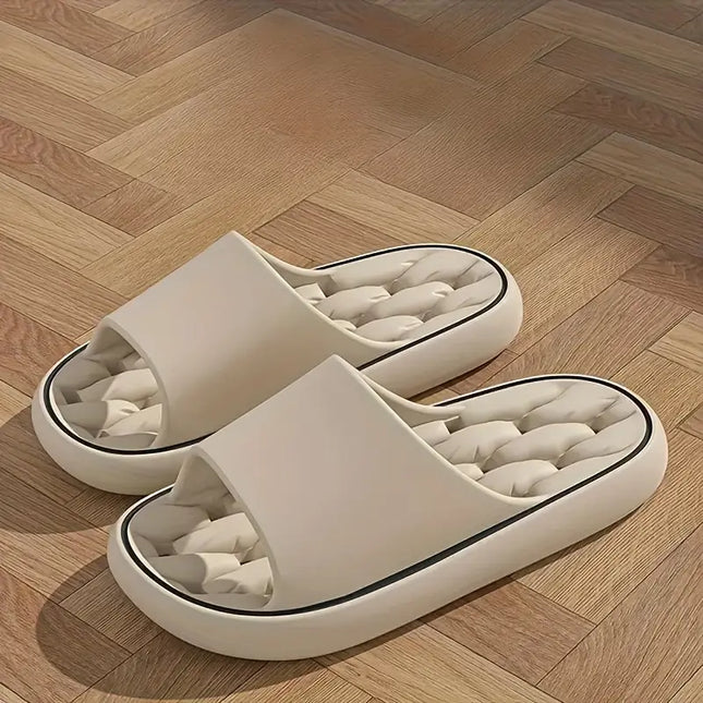 Men’s Cushioned Open Toe Slide Sandals