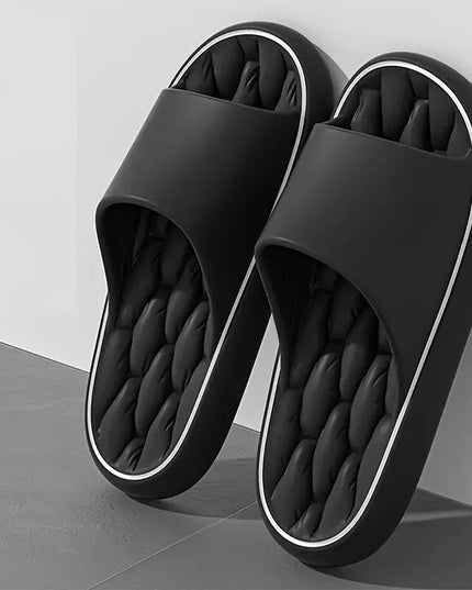 Men’s Cushioned Open Toe Slide Sandals