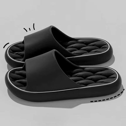 Men’s Cushioned Open Toe Slide Sandals