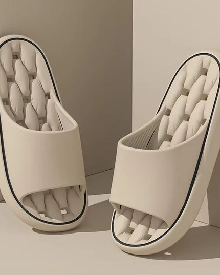 Men’s Cushioned Open Toe Slide Sandals