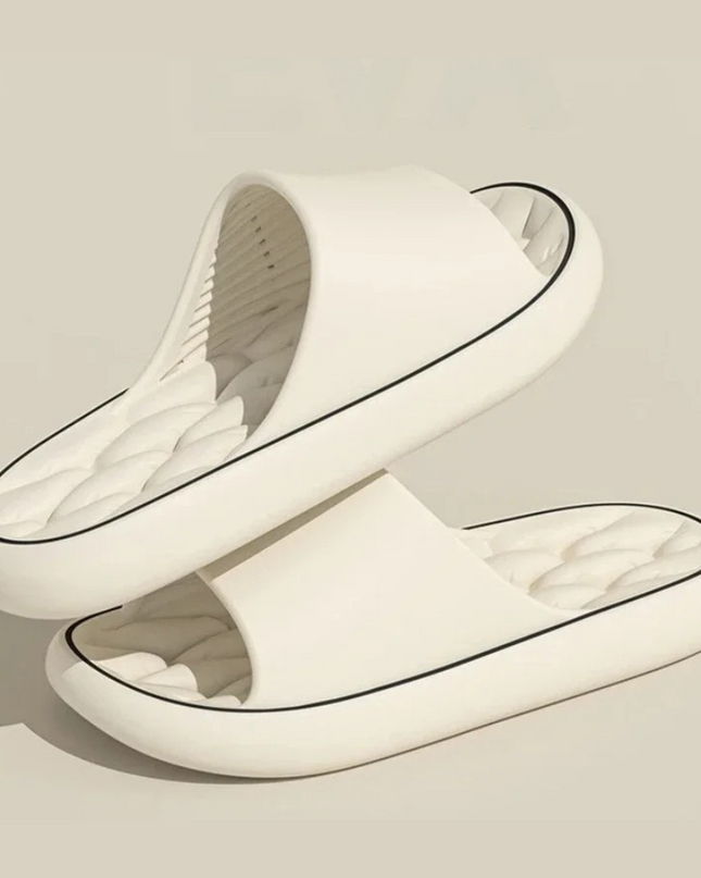 Men’s Cushioned Open Toe Slide Sandals