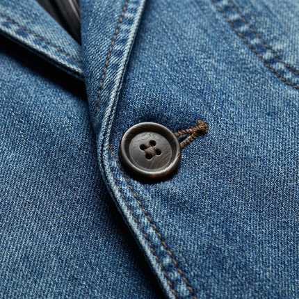 Men’s Denim Blazer Jacket