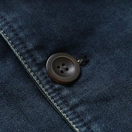 Men’s Denim Style Tailored Blazer