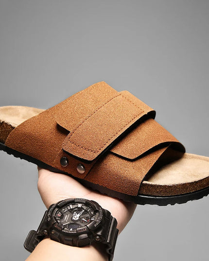 Men’s Double Strap Slide Sandals