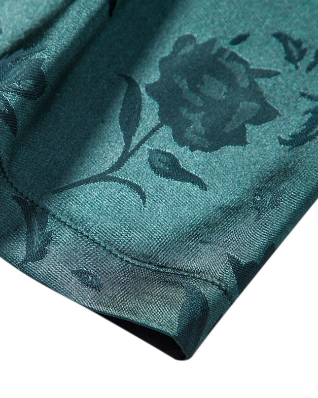 Men’s Floral Textured Short Sleeve Shirt