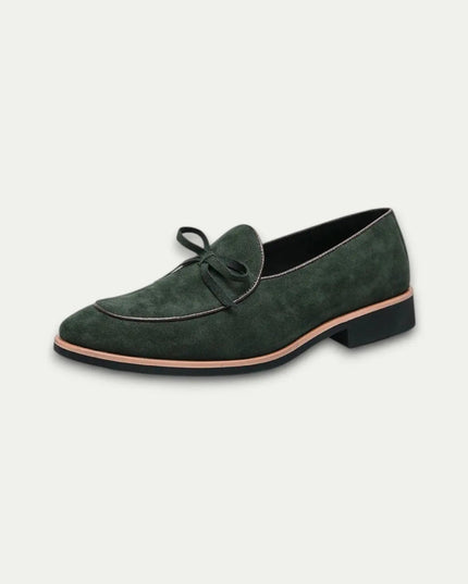 Men’s Lace Detail Slip-On Loafers