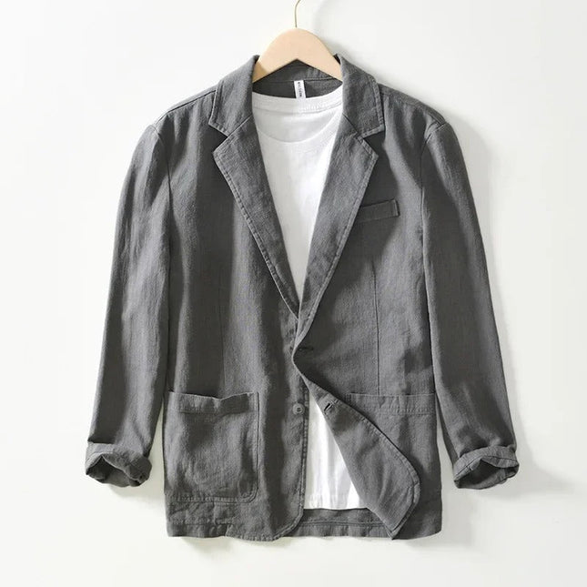 Men’s Lightweight Notched Blazer