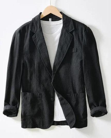 Men’s Lightweight Notched Blazer