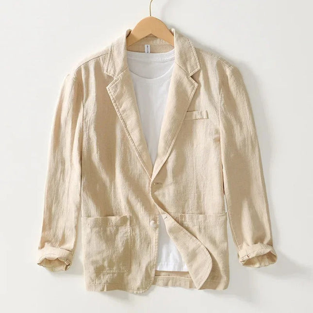 Men’s Lightweight Notched Blazer