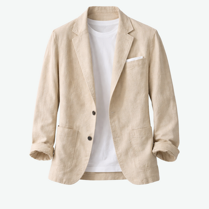 Men’s Lightweight Notched Lapel Blazer