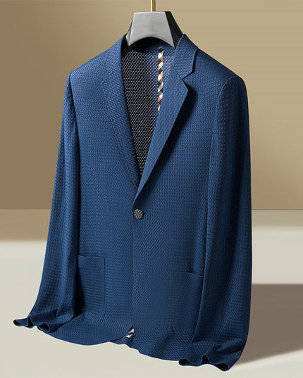 Men’s Lightweight Textured Blazer