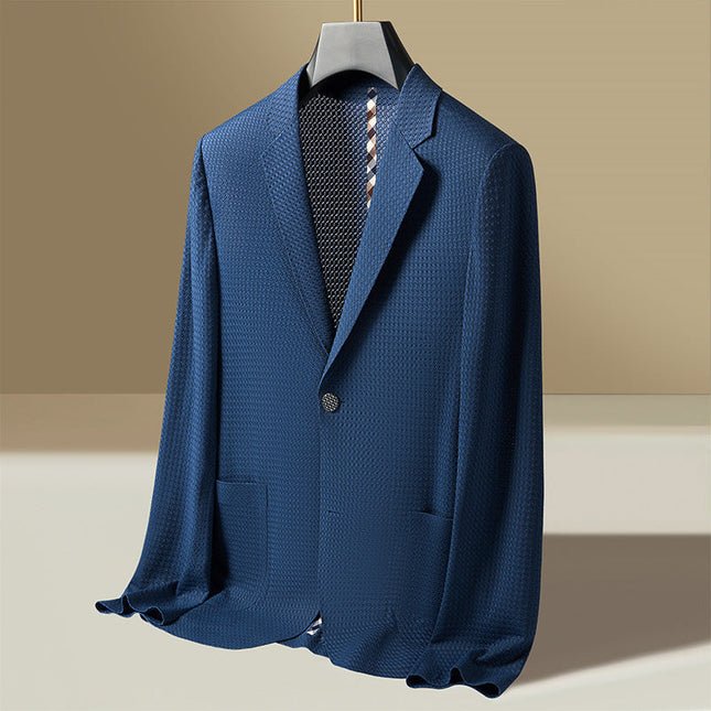 Men’s Lightweight Textured Blazer