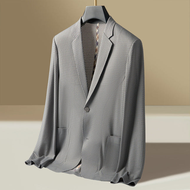 Men’s Lightweight Textured Blazer