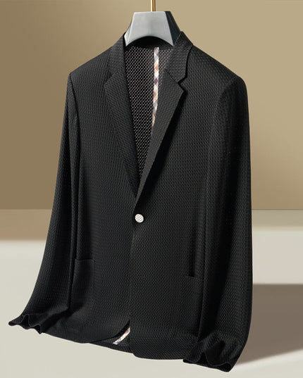 Men’s Lightweight Textured Blazer