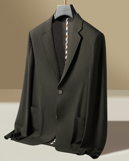 Men’s Lightweight Textured Blazer