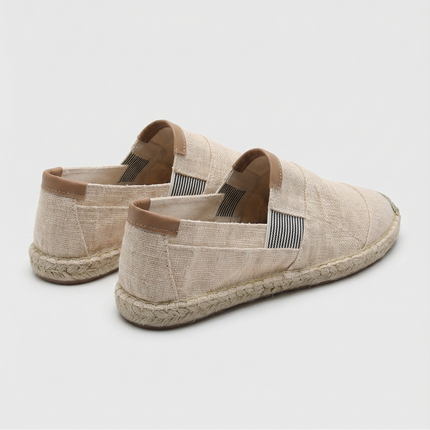 Men’s Linen Panel Espadrilles