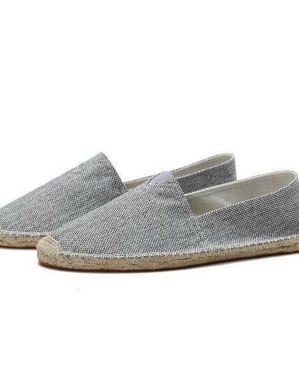 Men’s Linen Slip-On Espadrilles