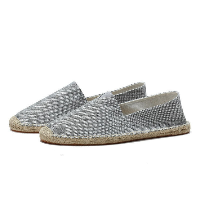 Men’s Linen Slip-On Espadrilles