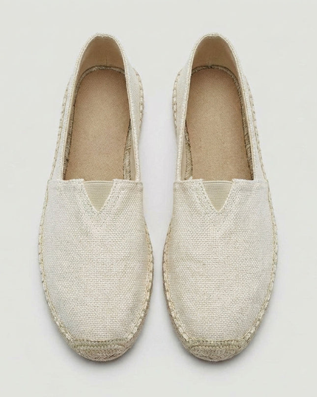 Men’s Linen Slip-On Espadrilles