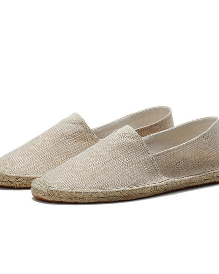 Men’s Linen Slip-On Espadrilles