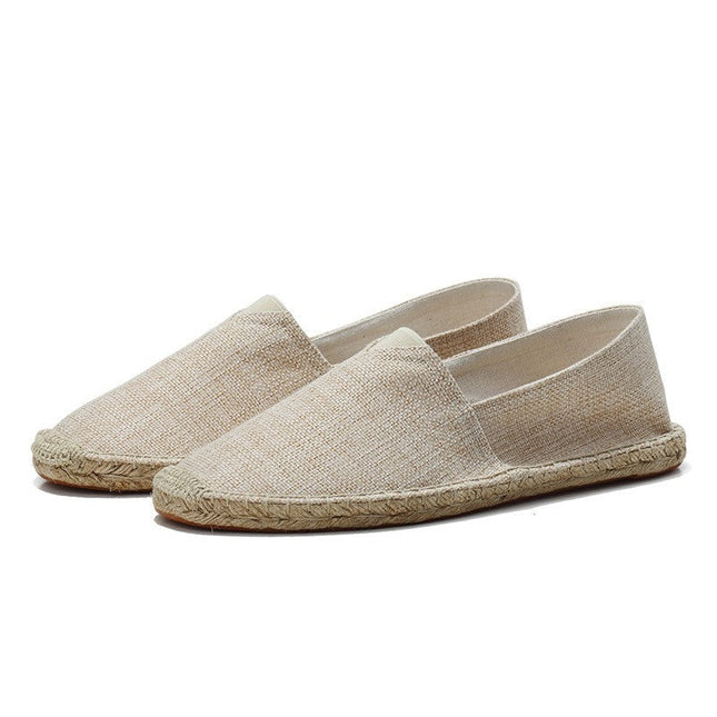 Men’s Linen Slip-On Espadrilles