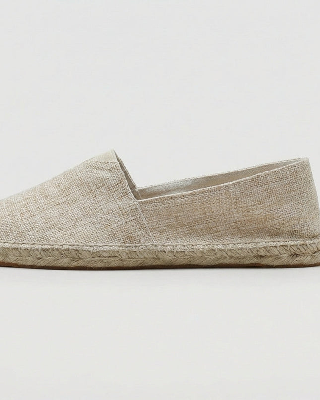 Men’s Linen Slip-On Espadrilles