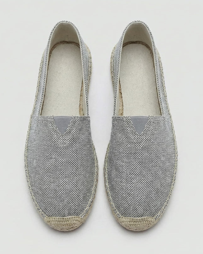 Men’s Linen Slip-On Espadrilles