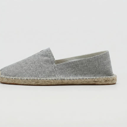 Men’s Linen Slip-On Espadrilles