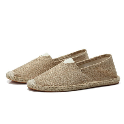 Men’s Linen Slip-On Espadrilles