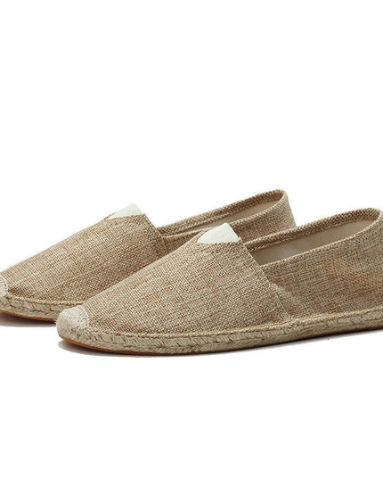 Men’s Linen Slip-On Espadrilles