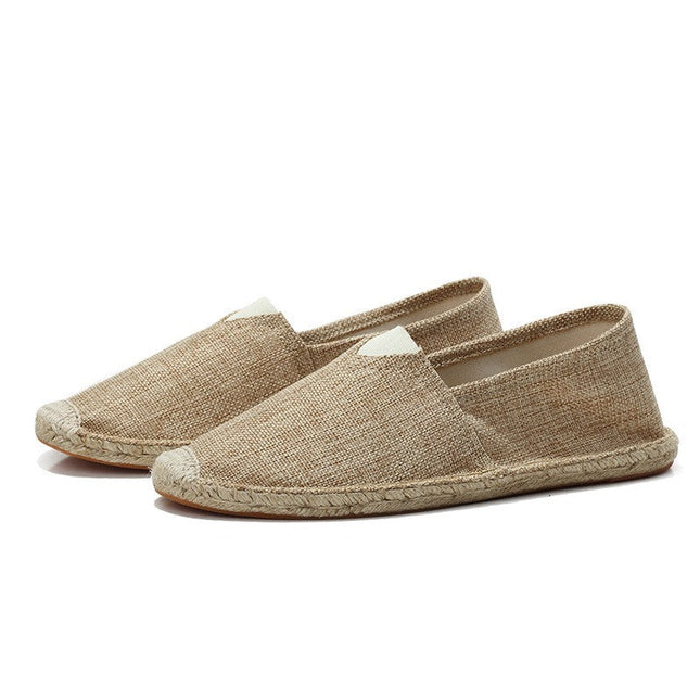 Men’s Linen Slip-On Espadrilles