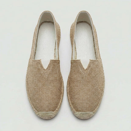 Men’s Linen Slip-On Espadrilles
