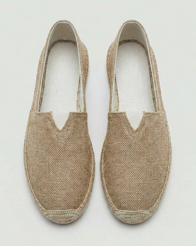 Men’s Linen Slip-On Espadrilles