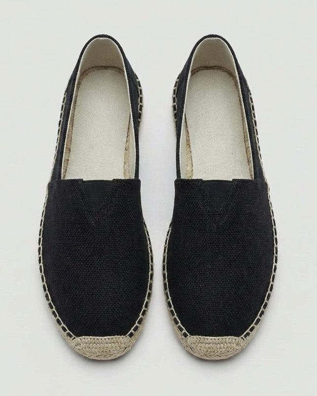 Men’s Linen Slip-On Espadrilles
