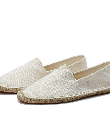 Men’s Linen Slip-On Espadrilles