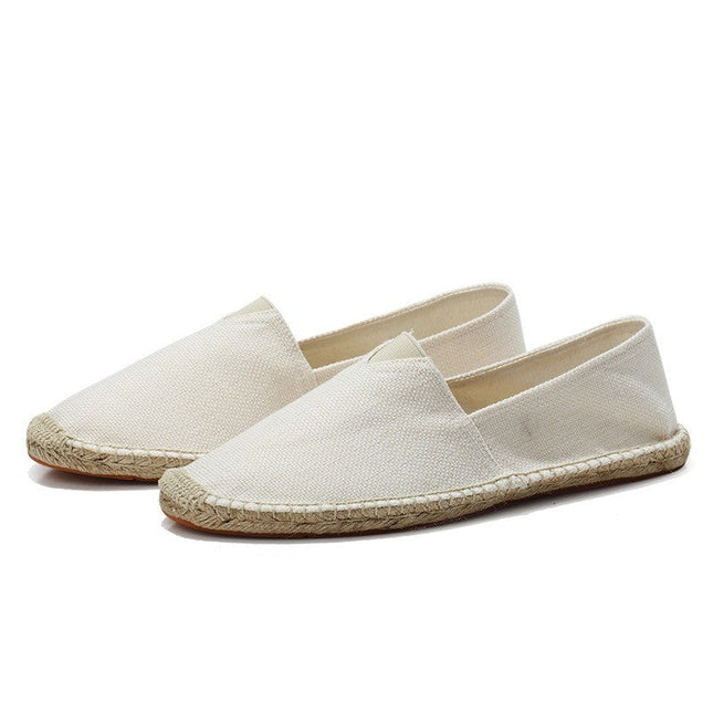 Men’s Linen Slip-On Espadrilles