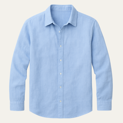 Men’s Long Sleeve Button Front Shirt