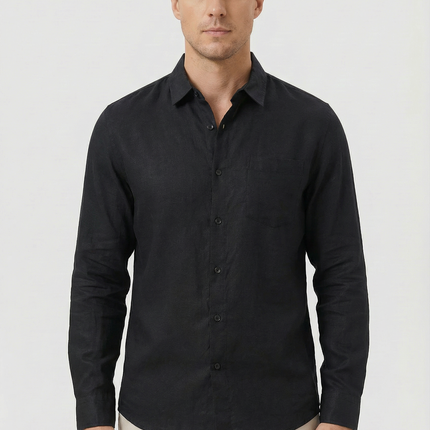 Men’s Long Sleeve Pocket Shirt