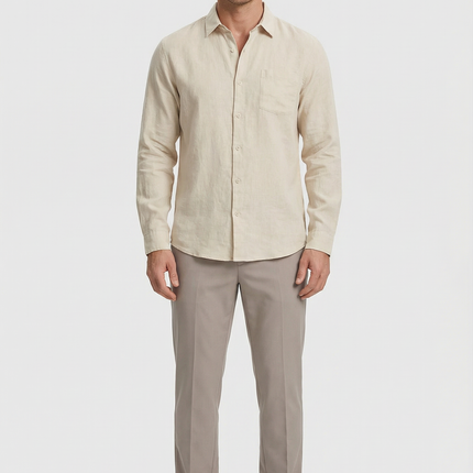 Men’s Long Sleeve Pocket Shirt