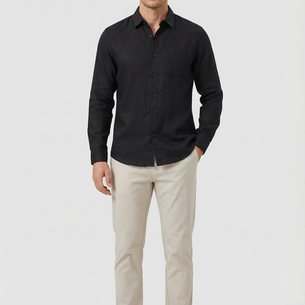 Men’s Long Sleeve Pocket Shirt