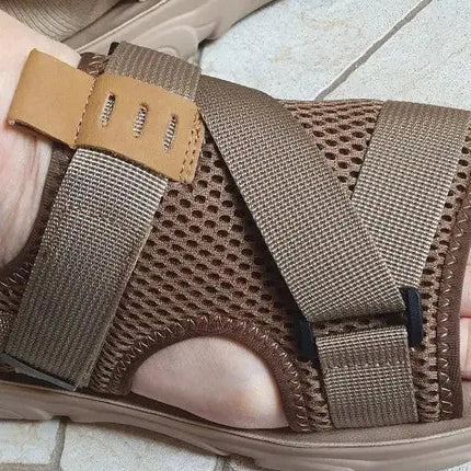 Men’s Mesh Panel Strap Sandals
