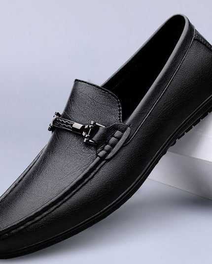 Men’s Metal Detail Loafers