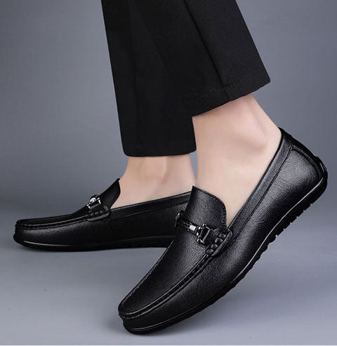 Men’s Metal Detail Loafers