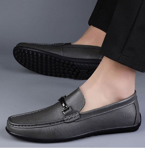 Men’s Metal Detail Loafers
