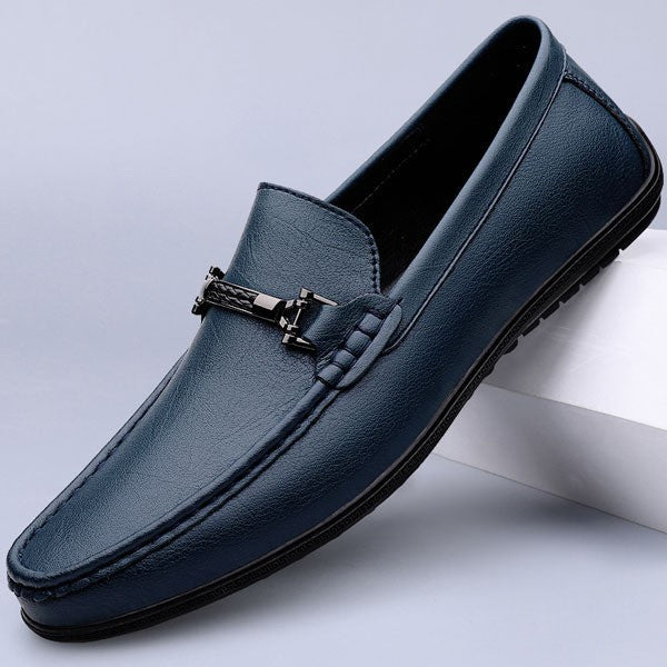 Men’s Metal Detail Loafers