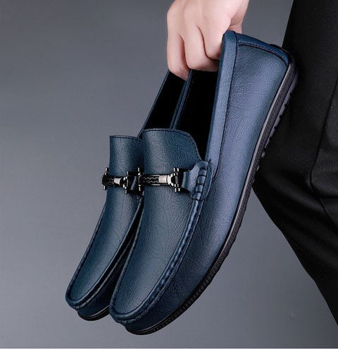 Men’s Metal Detail Loafers