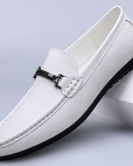 Men’s Metal Detail Loafers